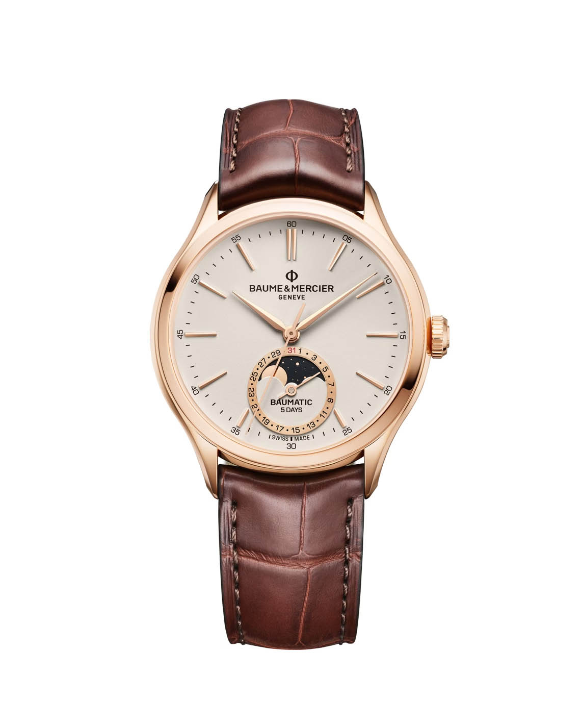 Clifton Baumatic Datum Mondphase 39mm - Baume & Mercier
