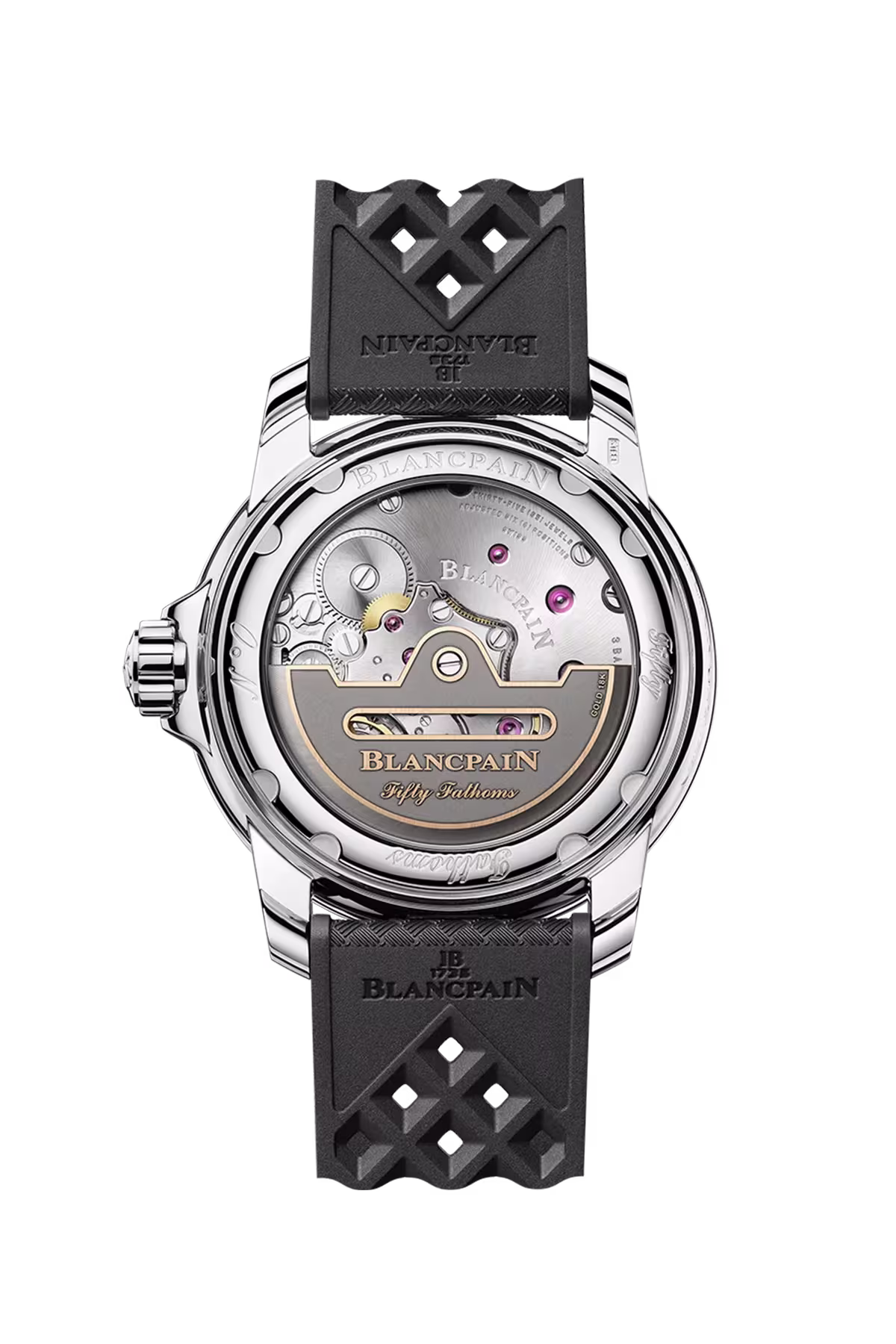 Fifty Fathoms 42 Stahl - Blancpain Detailansicht