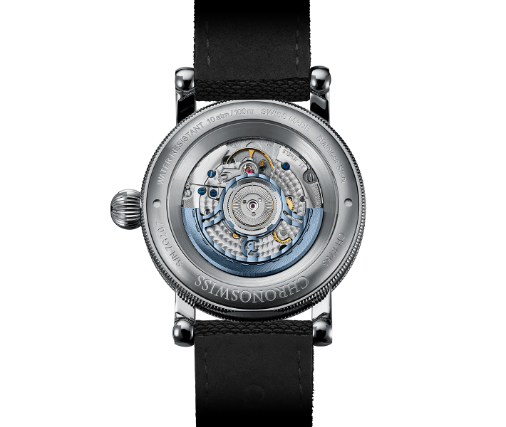 Flying Regulateur Open Gear Freeze - Chronoswiss Detailansicht