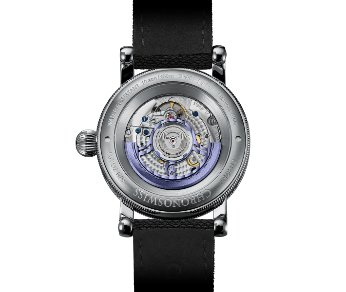 Flying Regulateur Open Gear Hypnotic - Chronoswiss Detailansicht