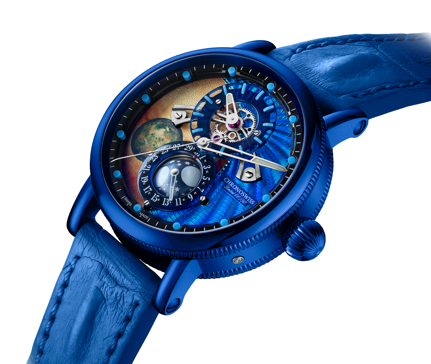 Space Timer Deep Space 44 - Chronoswiss Detailansicht