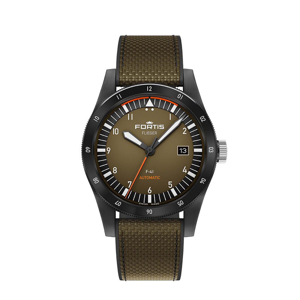 Flieger F-41 Automatik "Tactical Green" - Fortis