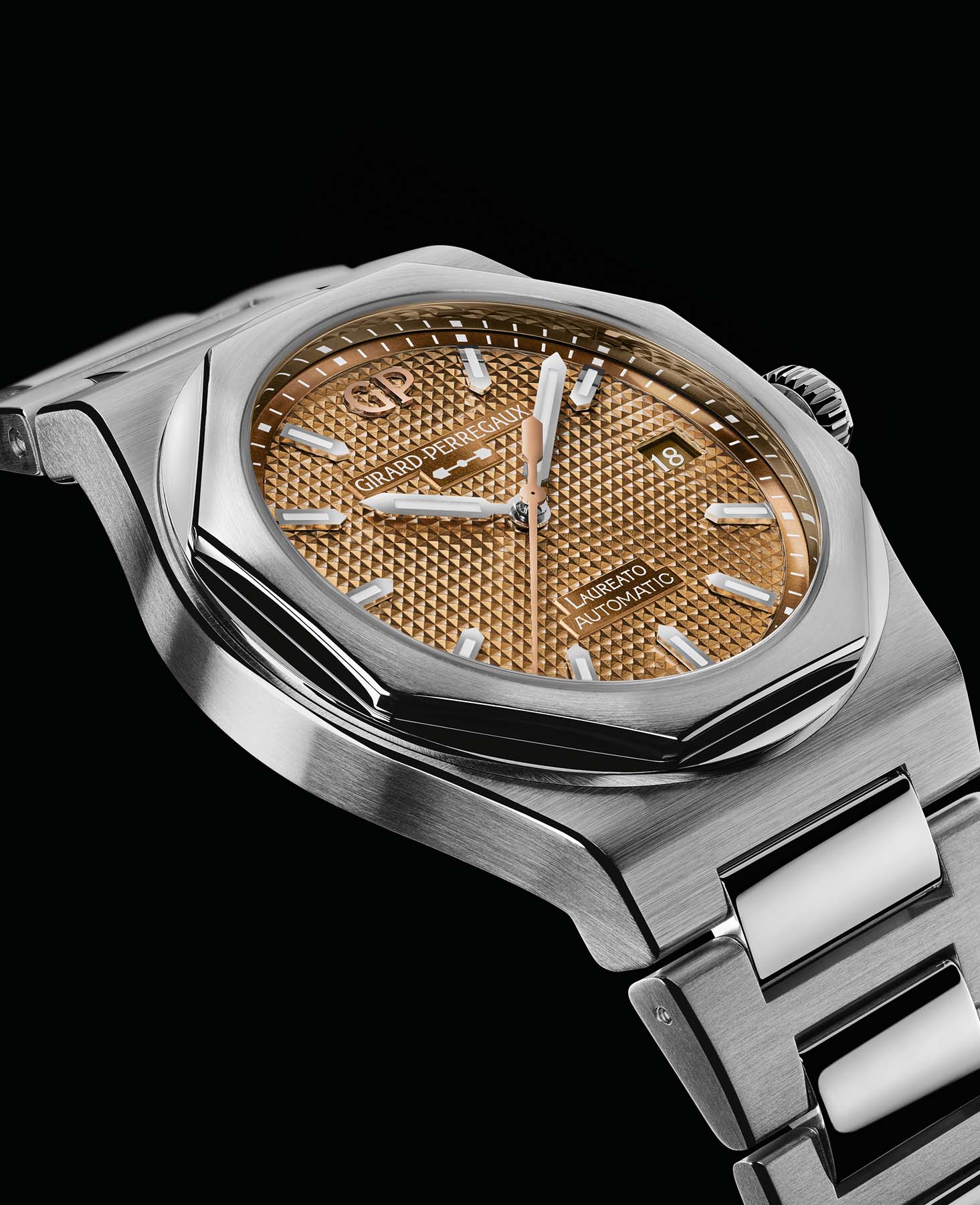 Laureato 38mm "Copper" - Girard-Perregaux Detailansicht