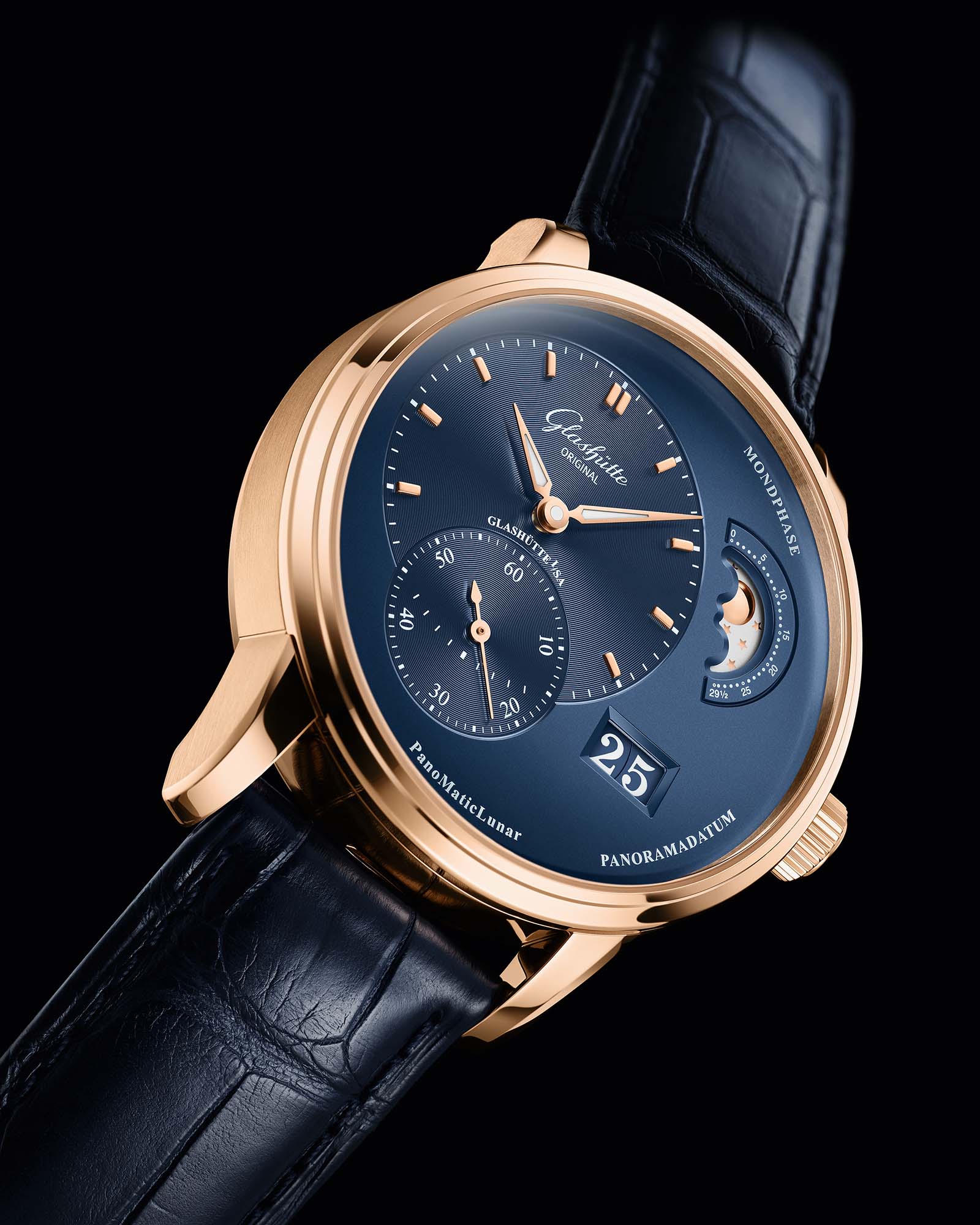 PanoMaticLunar - Glashütte Original Detailansicht