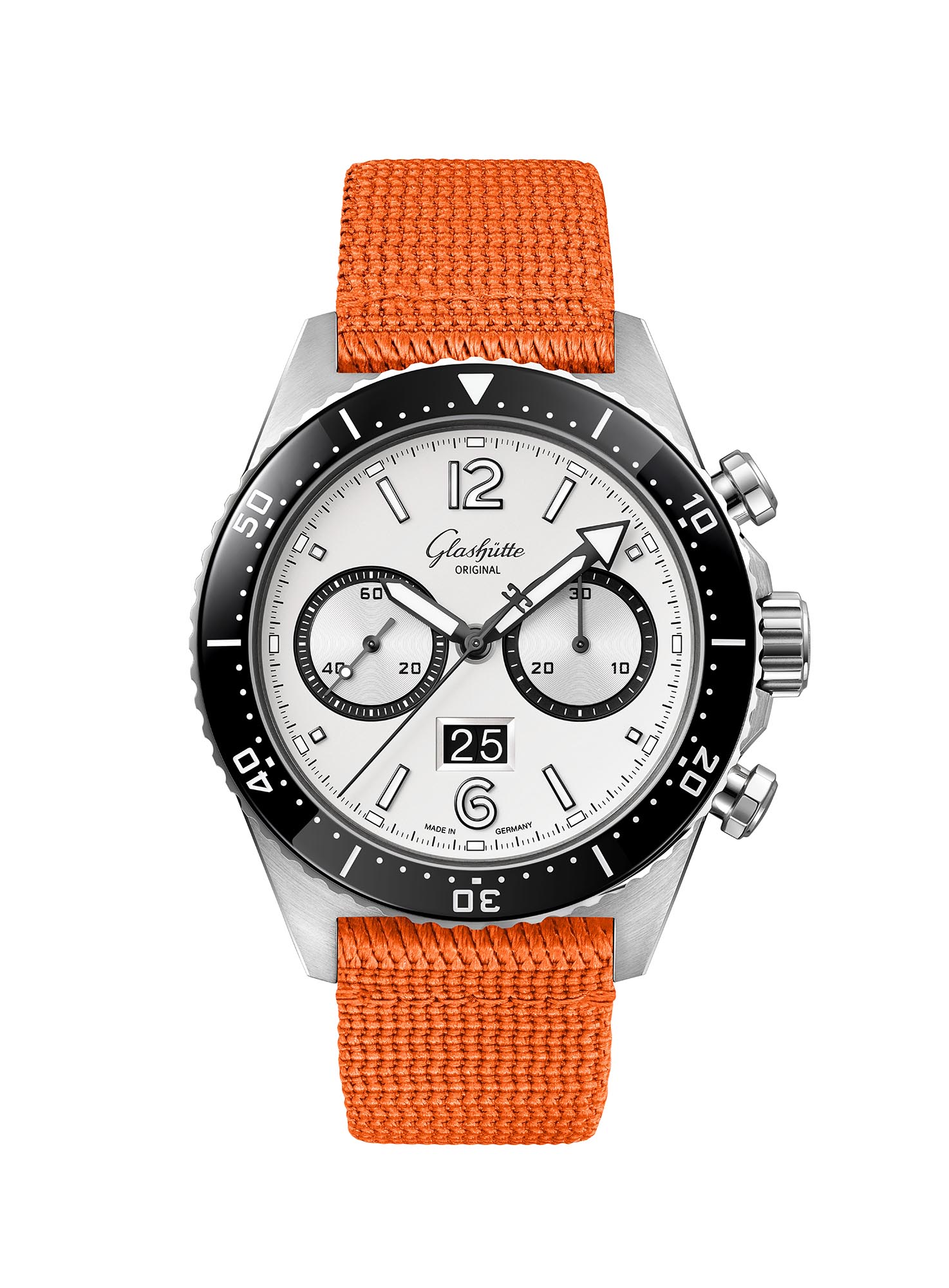 SeaQ Chronograph Panoramadatum "Panda" - Glashütte Original