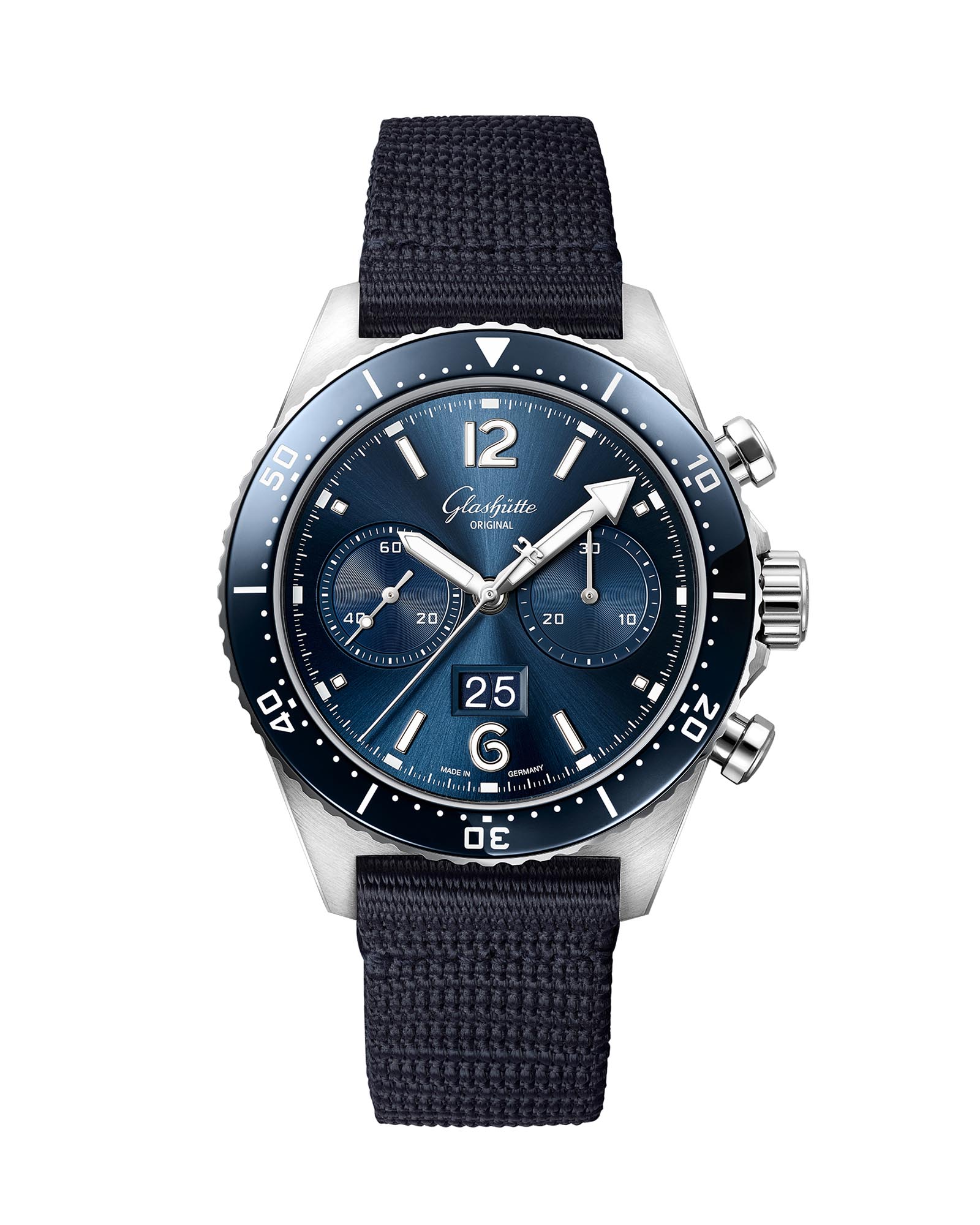SeaQ Chronograph Panoramadatum - Glashütte Original