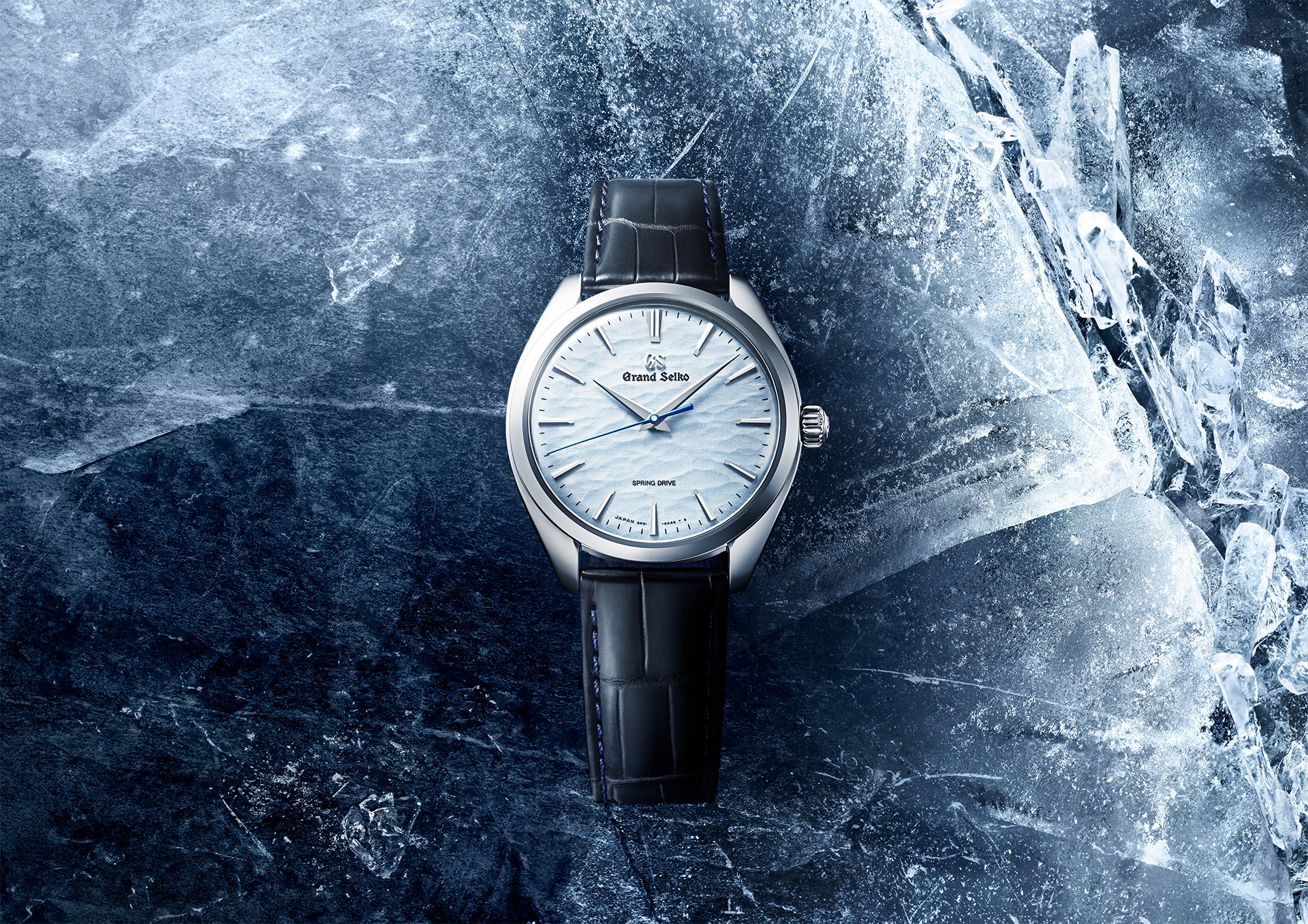 Elegance Spring Drive 38,5 "Omiwatari" - Grand Seiko Detailansicht
