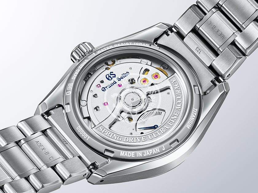 Evolution 9 Spring Drive U.F.A. 37 "Ice Forest" - Grand Seiko Detailansicht