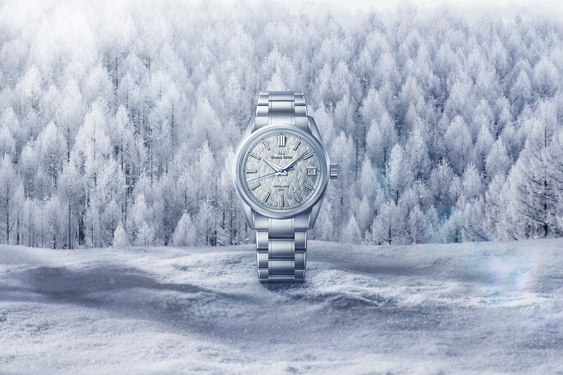 Evolution 9 Spring Drive U.F.A. 37 "Ice Forest" - Grand Seiko Detailansicht