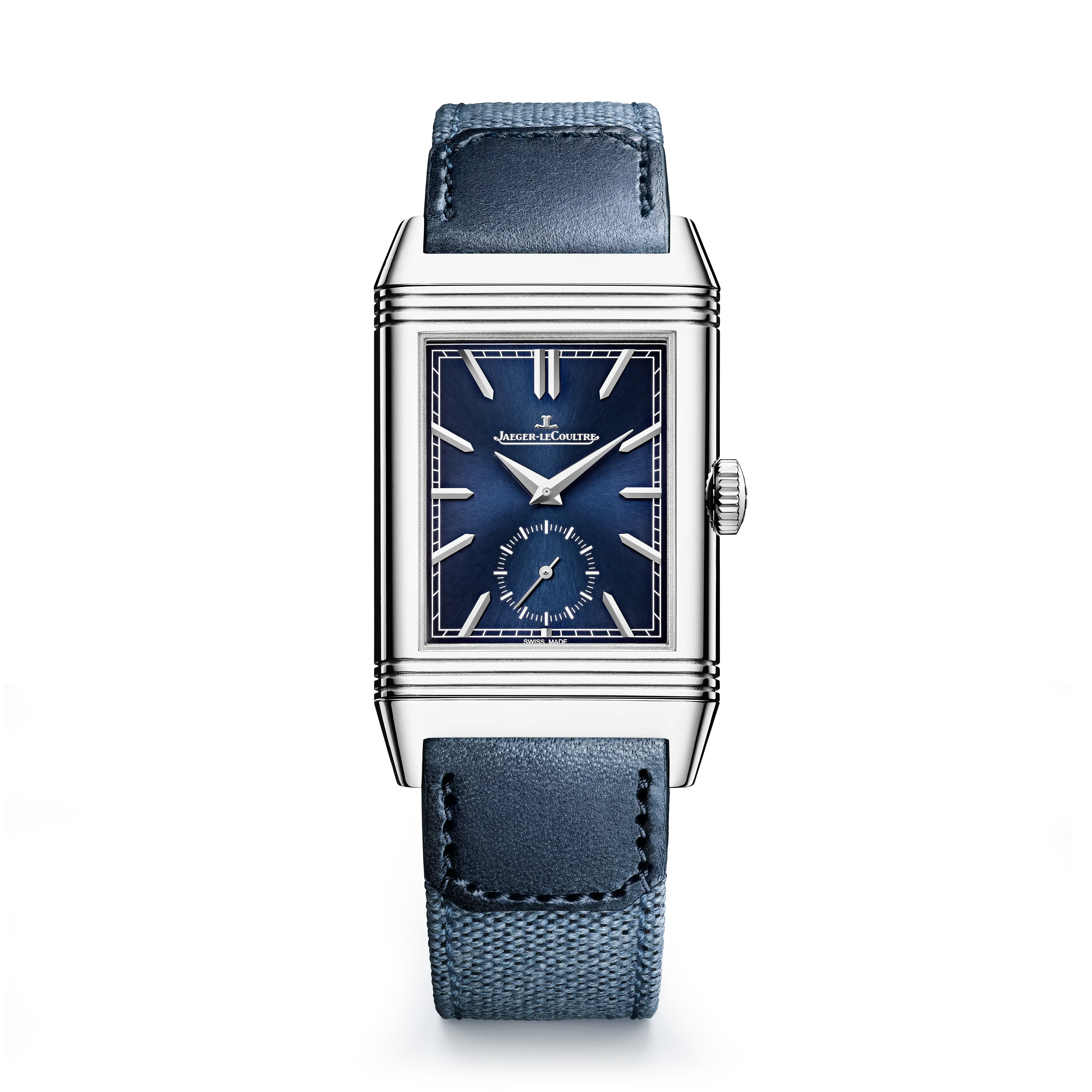 Reverso Tribute Duoface Small Seconds blue - Jaeger-LeCoultre Detailansicht