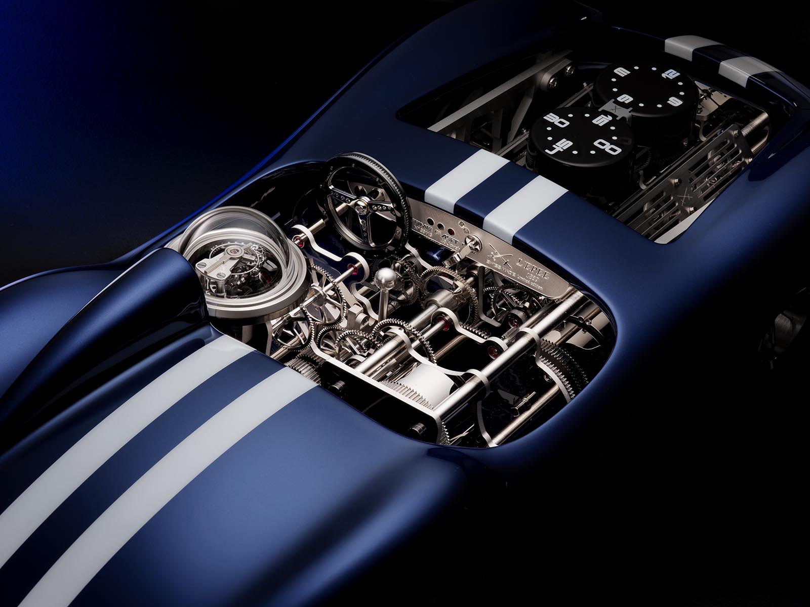 Time Fast II AC Cobra blue - L'Epee Detailansicht