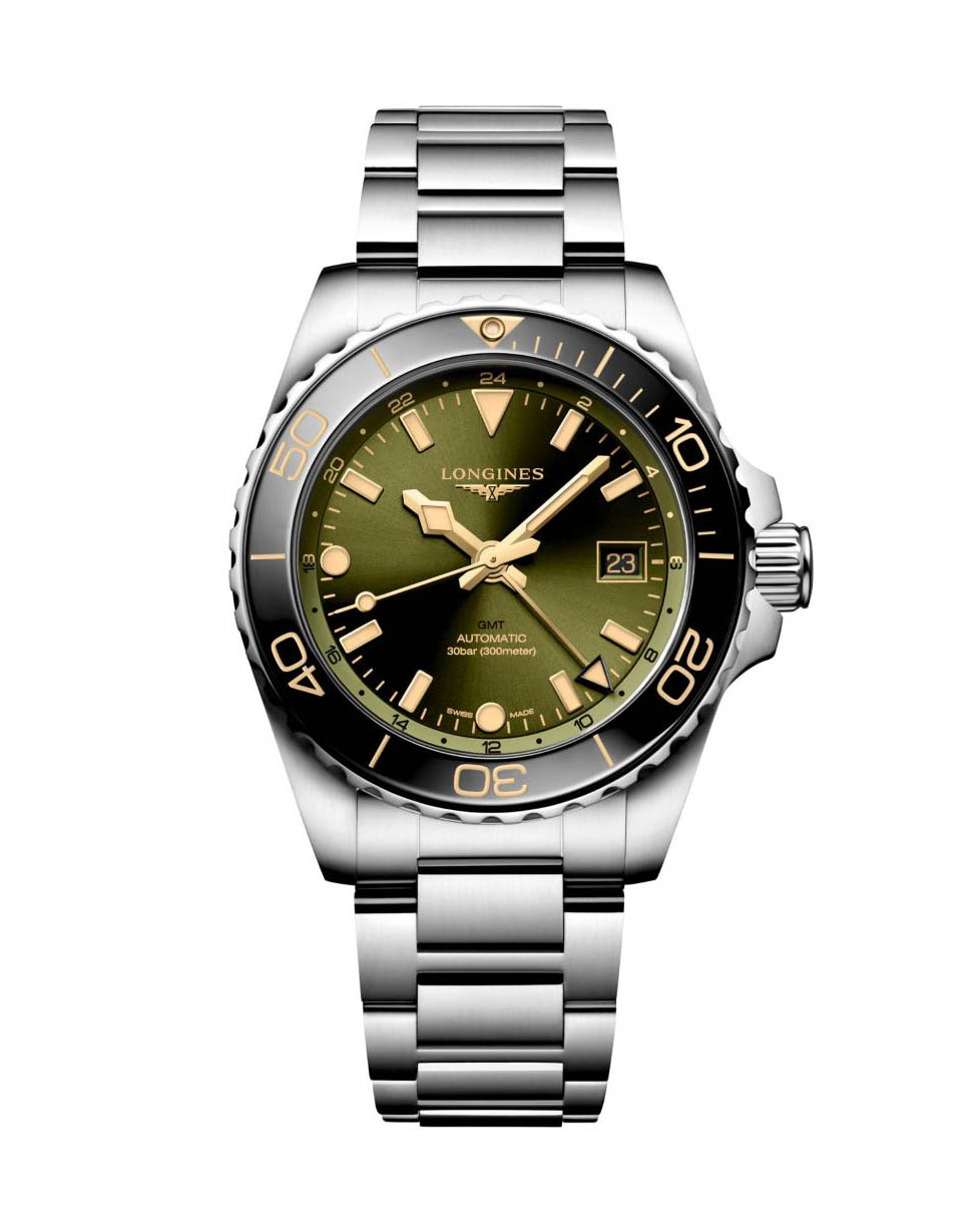 Hydroconquest A 41 Keramiklünette GMT - Longines