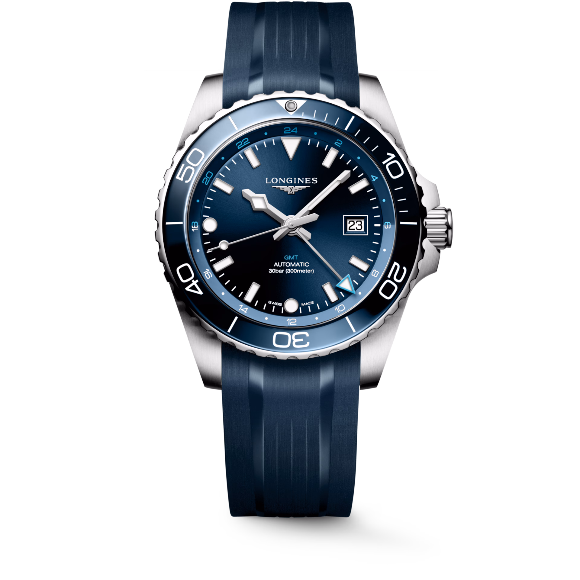 Hydroconquest A 43mm GMT Keramiklünette - Longines