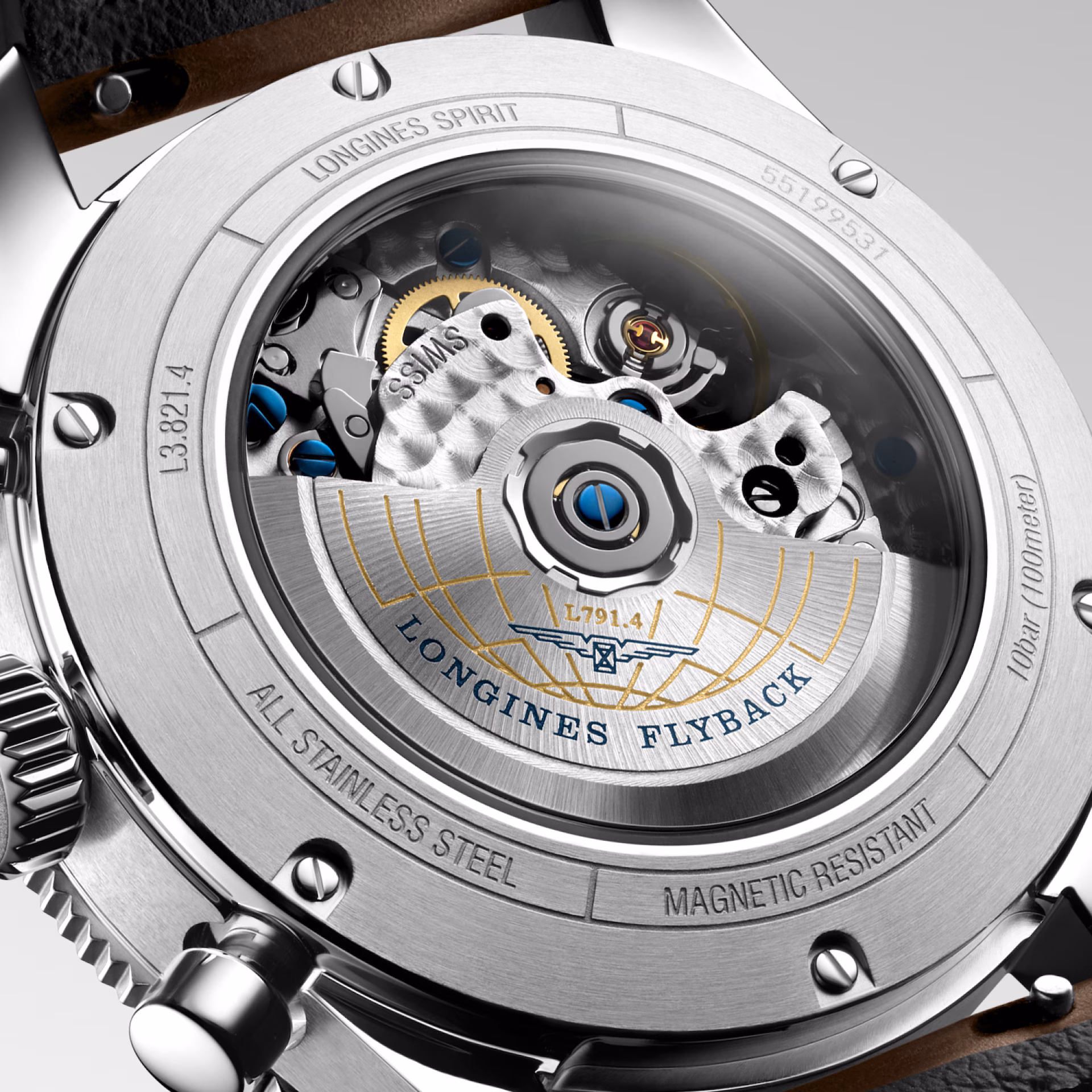 Spirit Flyback 42 - Longines Detailansicht