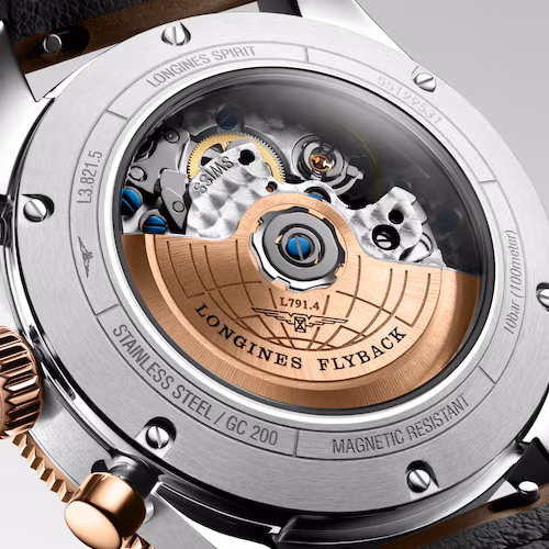 Spirit Flyback 42 - Longines Detailansicht