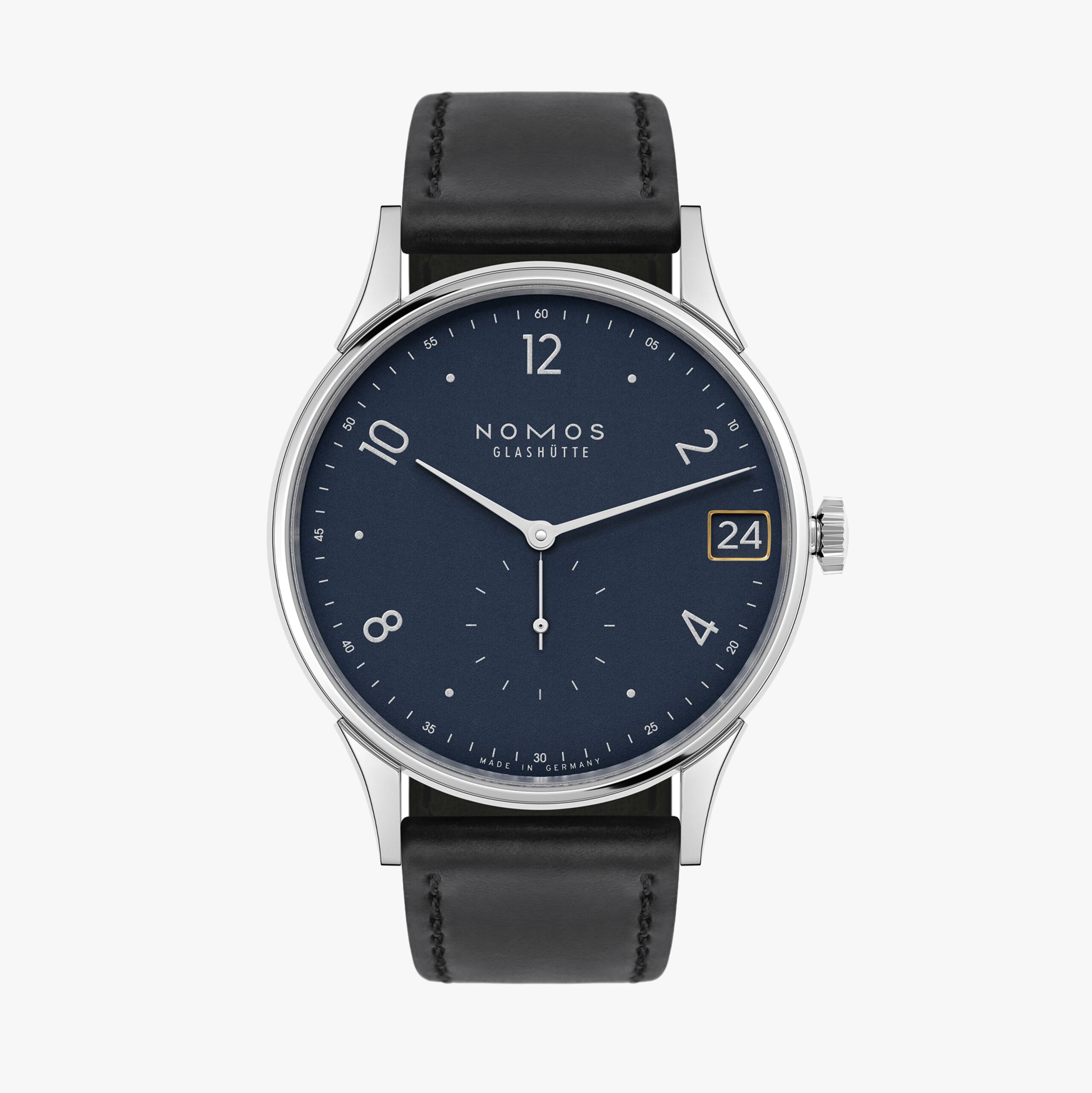 Minimatik Datum blau 39 - Nomos Glashütte