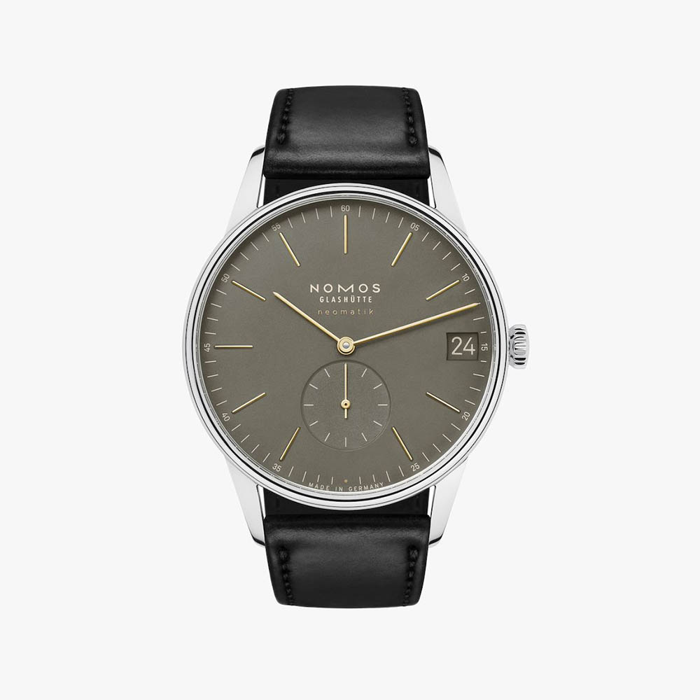 Orion neomatik 41 Datum olivgold - Nomos Glashütte