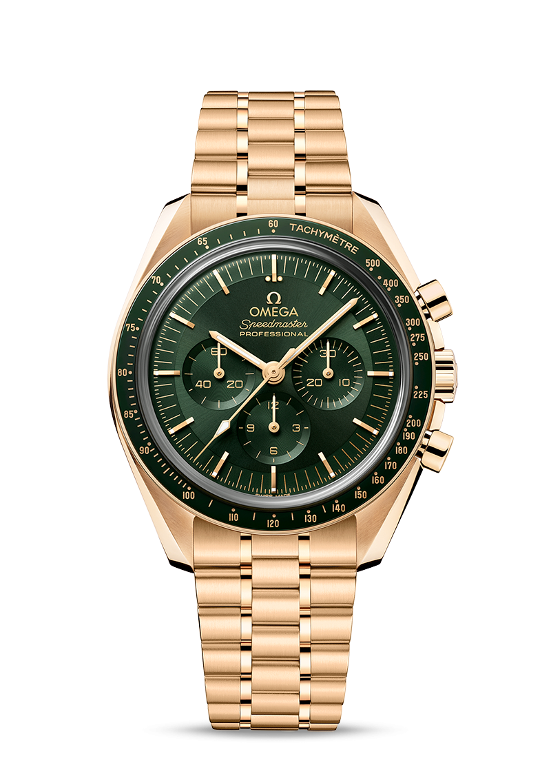 Speedmaster Moon Prof "The first watch worn on the Moon"Moonshine Gold - Omega