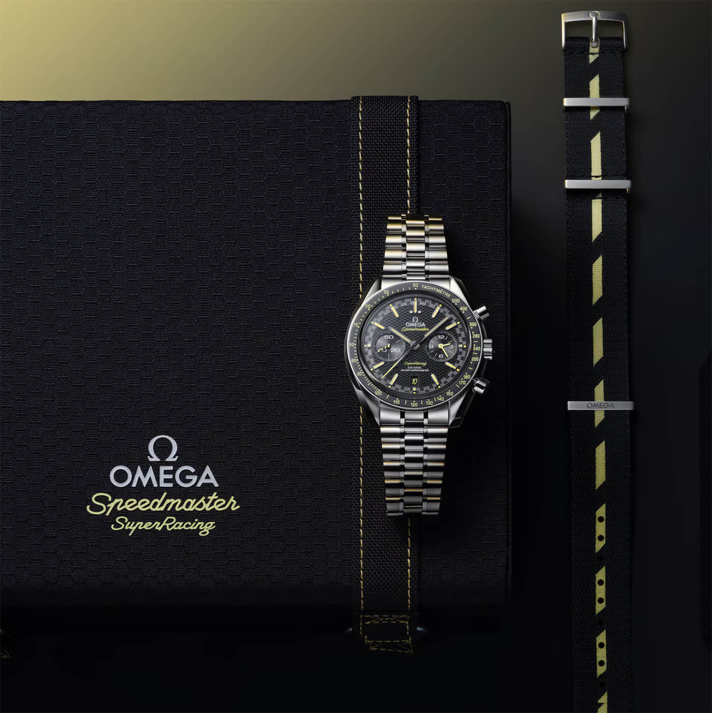 Speedmaster Super Racing 2023 44 - Omega Detailansicht