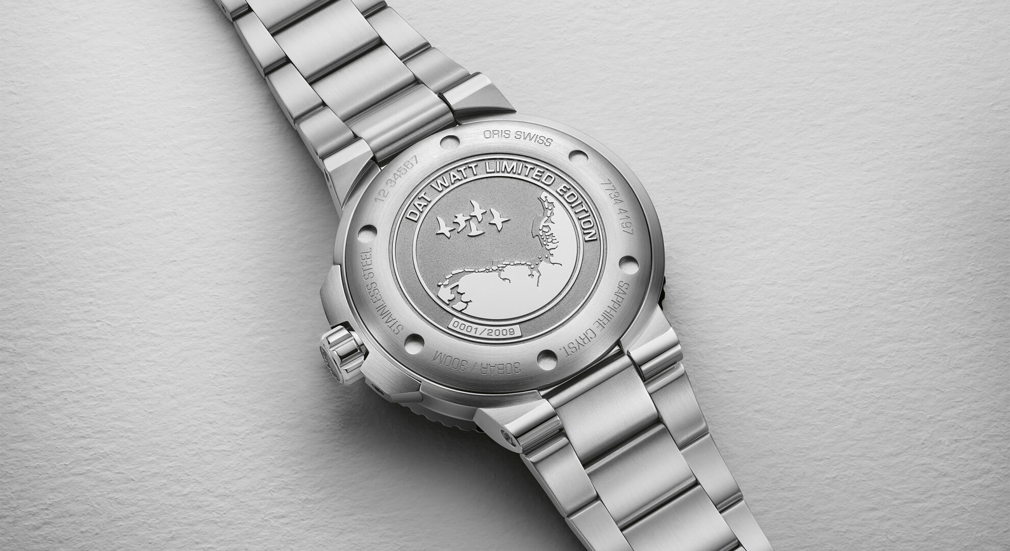Aquis Small Second Date 43,5 LE II Dat Watt - Oris Detailansicht