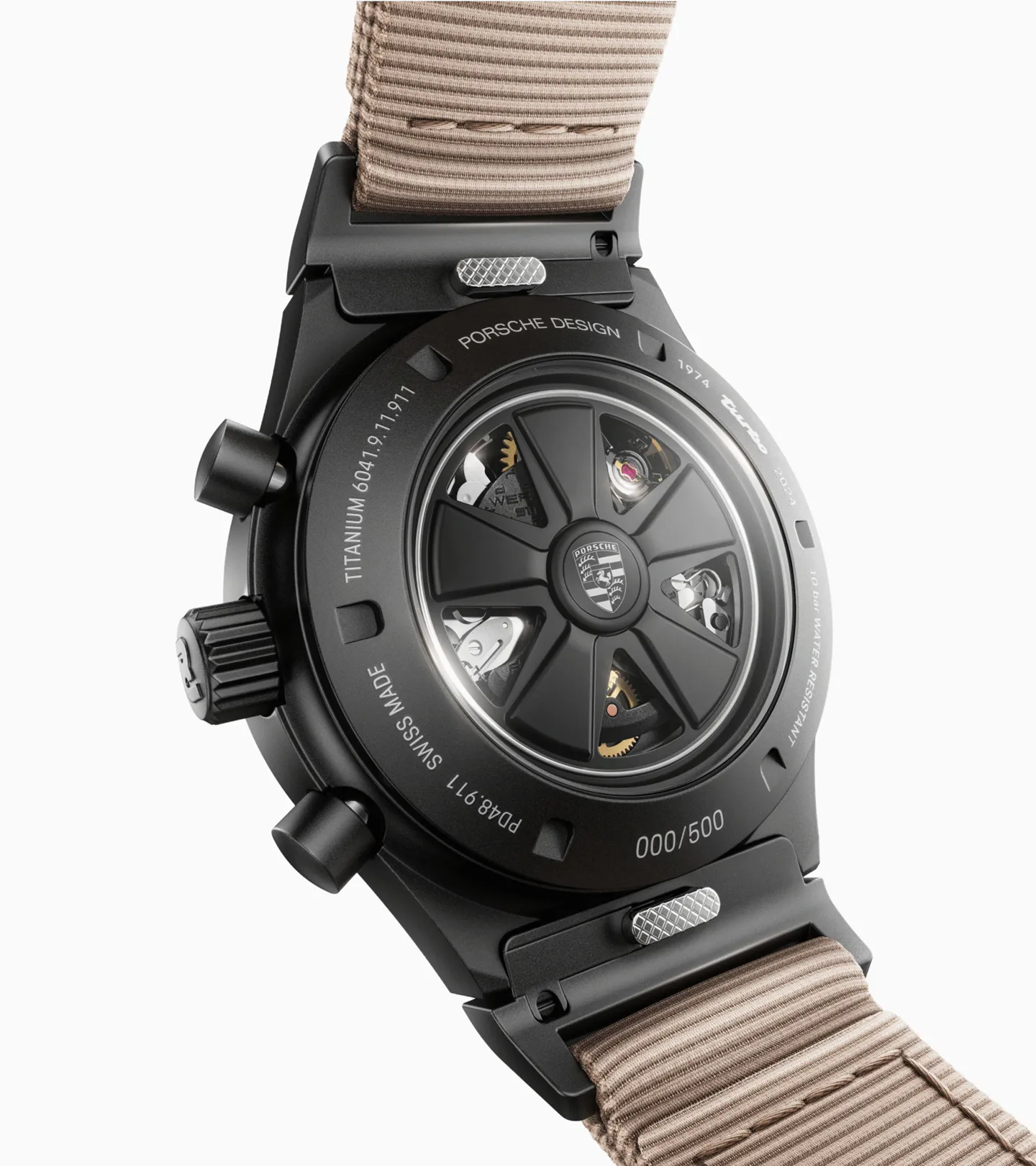 Chronograph 1 50 Jahre 911 Turbo LE - Porsche Design Detailansicht