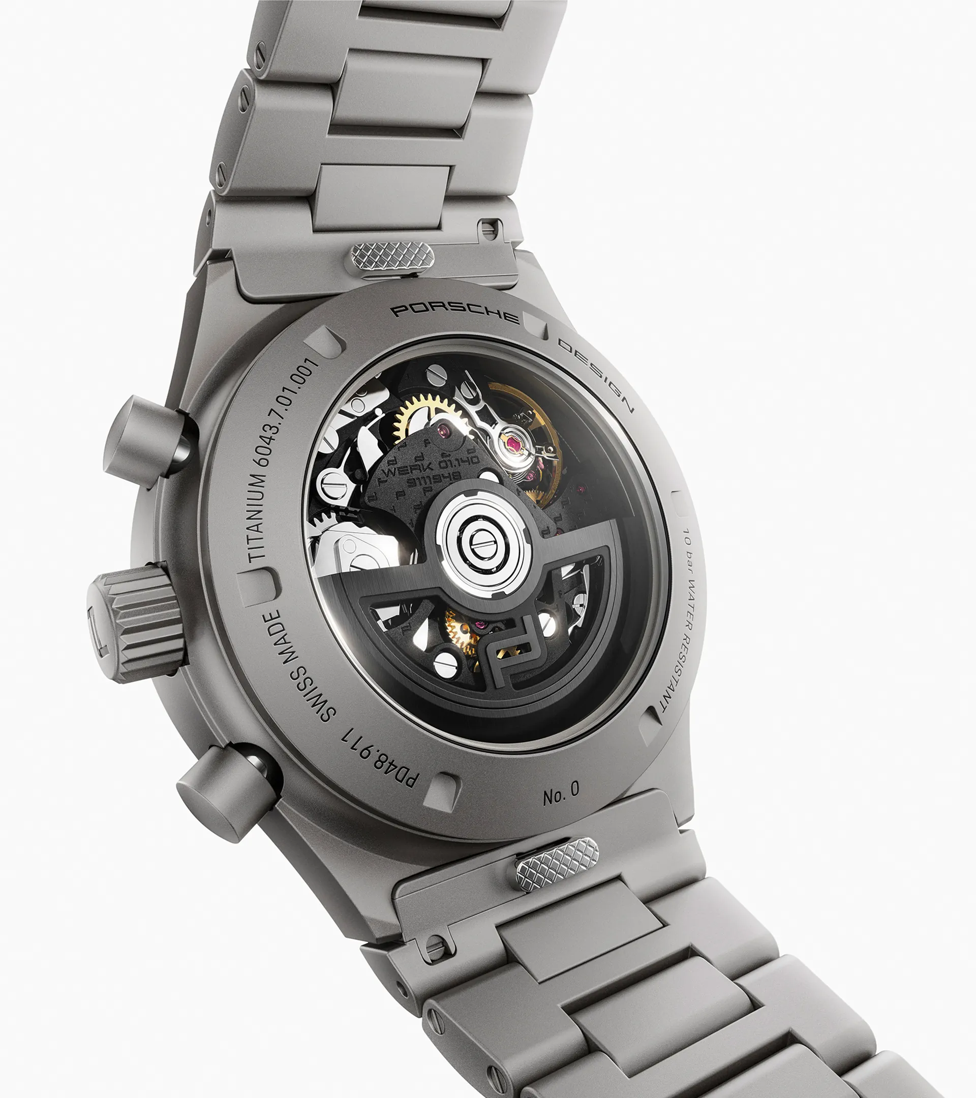 Chronograph 1 All Titanium Numbered Edition - Porsche Design Detailansicht