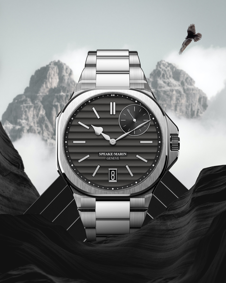 Ripples "Black Date" - Speake Marin Detailansicht