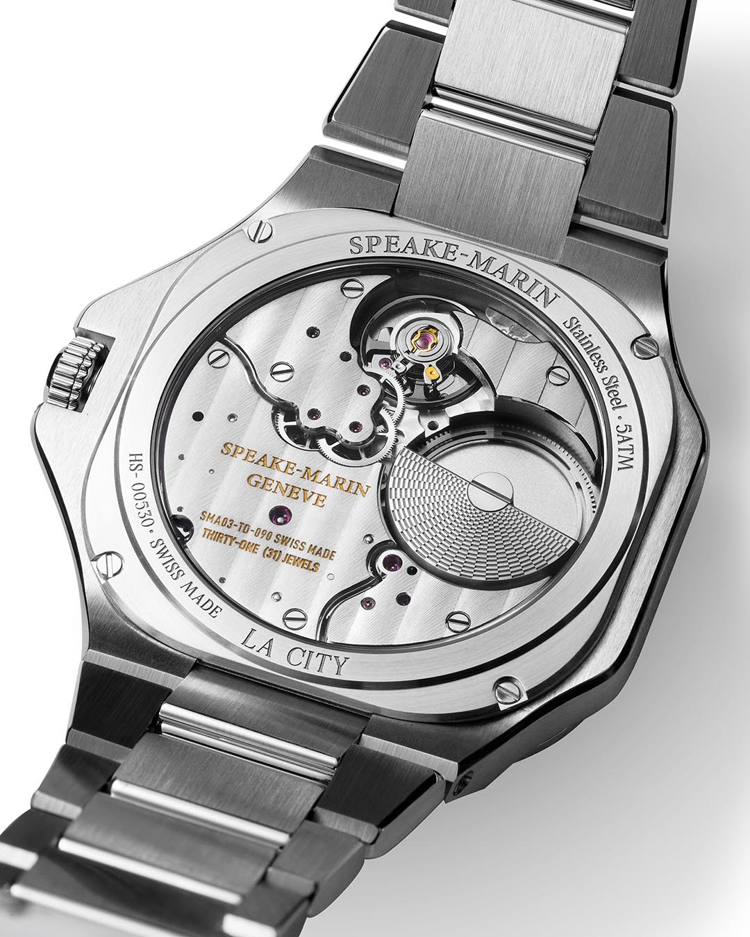Ripples "Dune Date" - Speake Marin Detailansicht