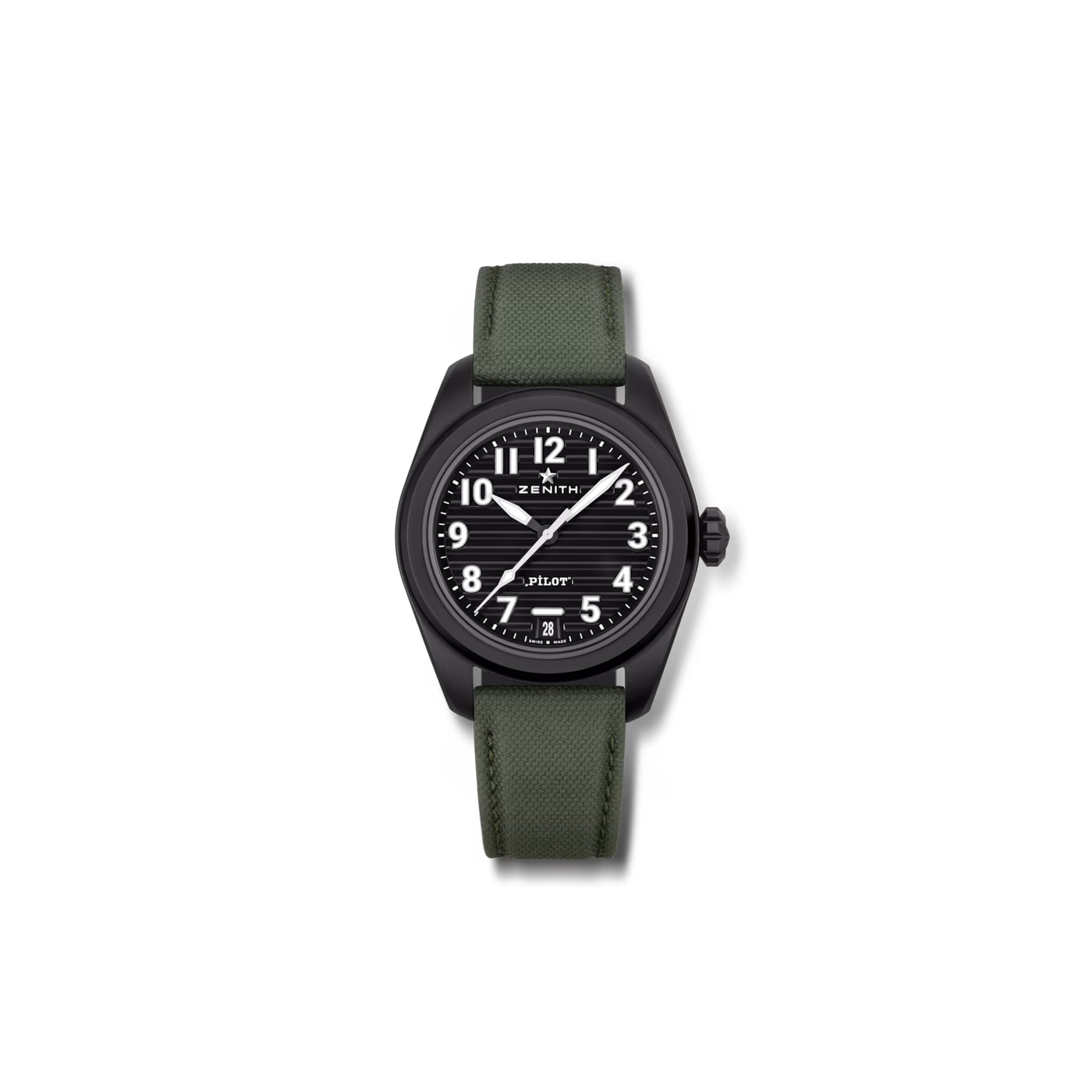 Pilot Central Second & Date 40 - Zenith Detailansicht