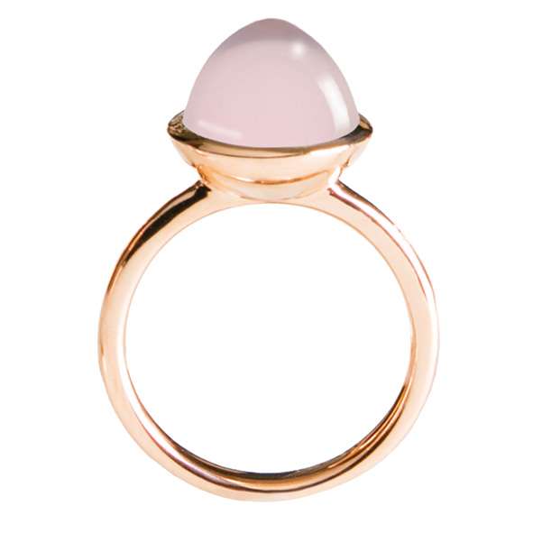 Ring 10 Rosenquarz - Herzog Loibner