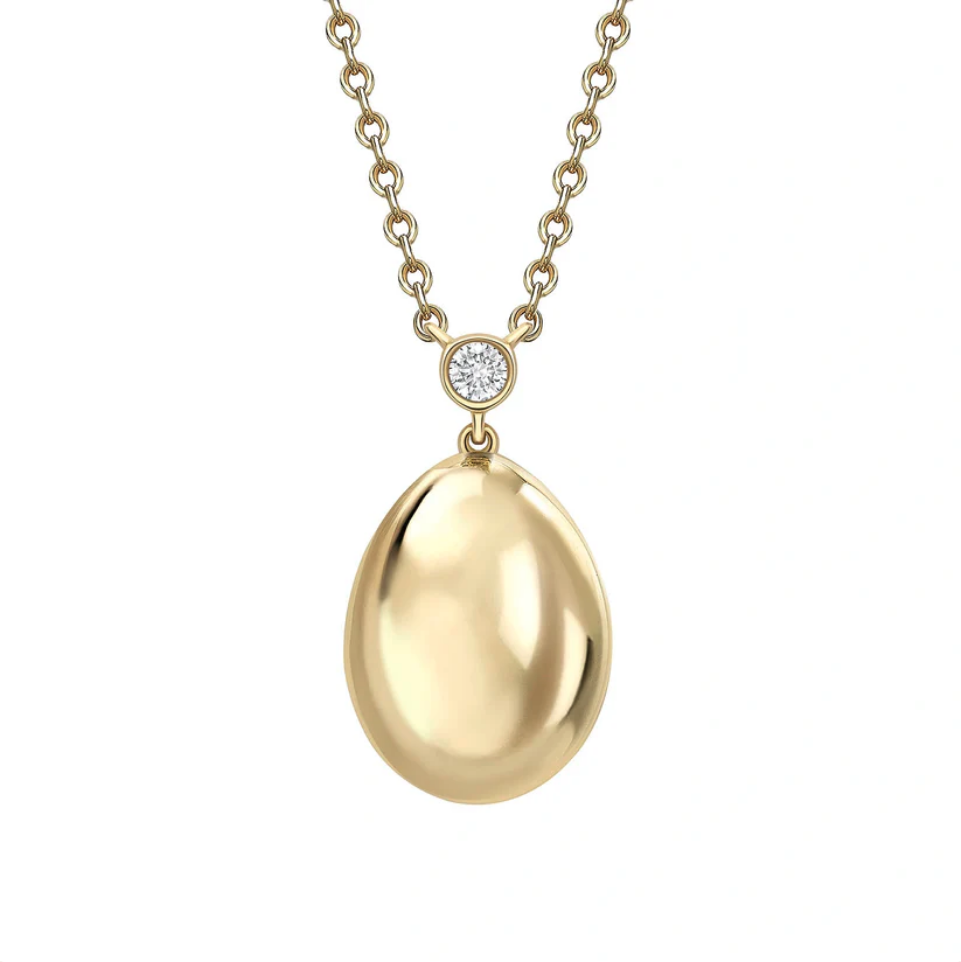 Essence Gelbgold Petit Pendent 14mm - Fabergé