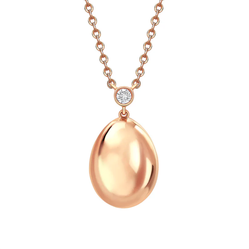 Essence Rotgold Petit Pendent 14mm - Fabergé