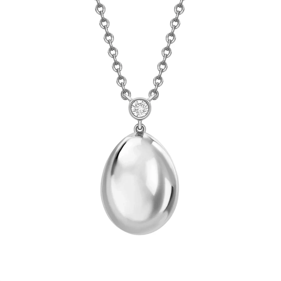 Essence Weißgold Petit Pendent 14mm - Fabergé