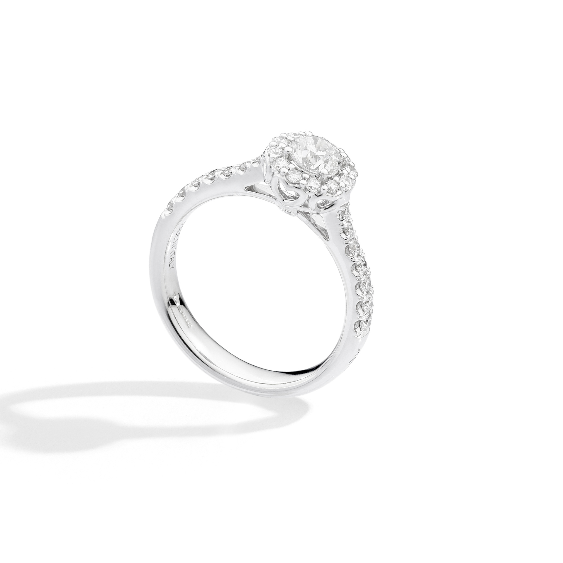 Bridal Anniversary Halo Arctic Gold - Recarlo